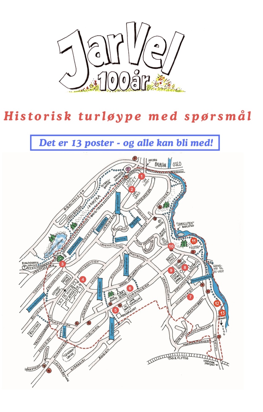 Historisk løype på Jar